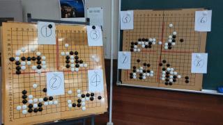 学習は大盤を使って実施します